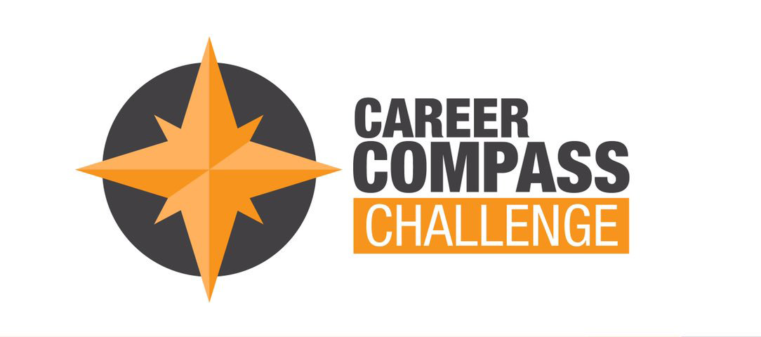 Career Compass Challenge with yellow compass