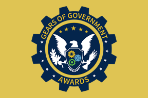 Gears of Government Awards around eagle with gears